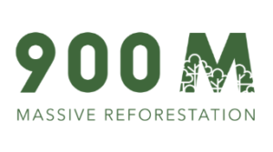 Logo 900M - Massive reforestation